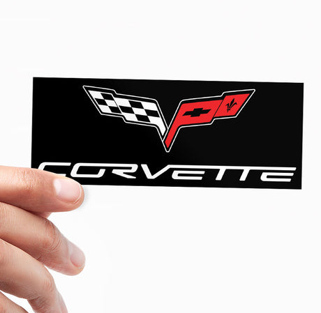 Chevrolet Corvette C6 Logo Sticker