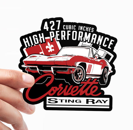 Corvette High Performance Sticker