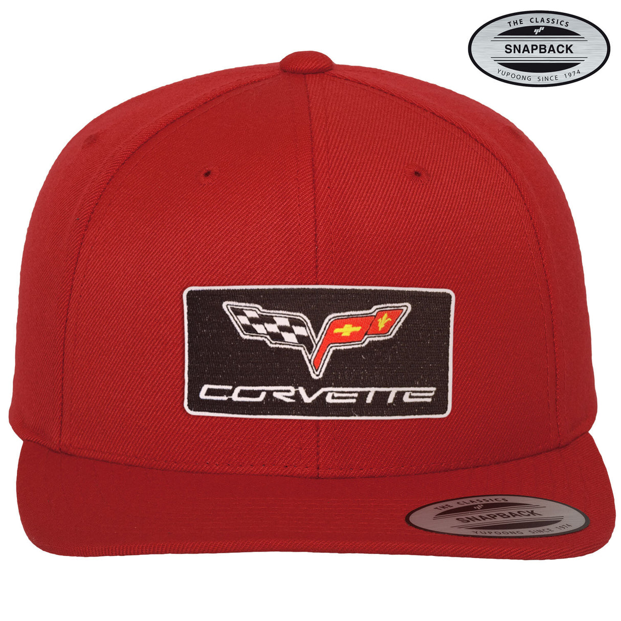 Corvette C6 Patch Premium Snapback Cap