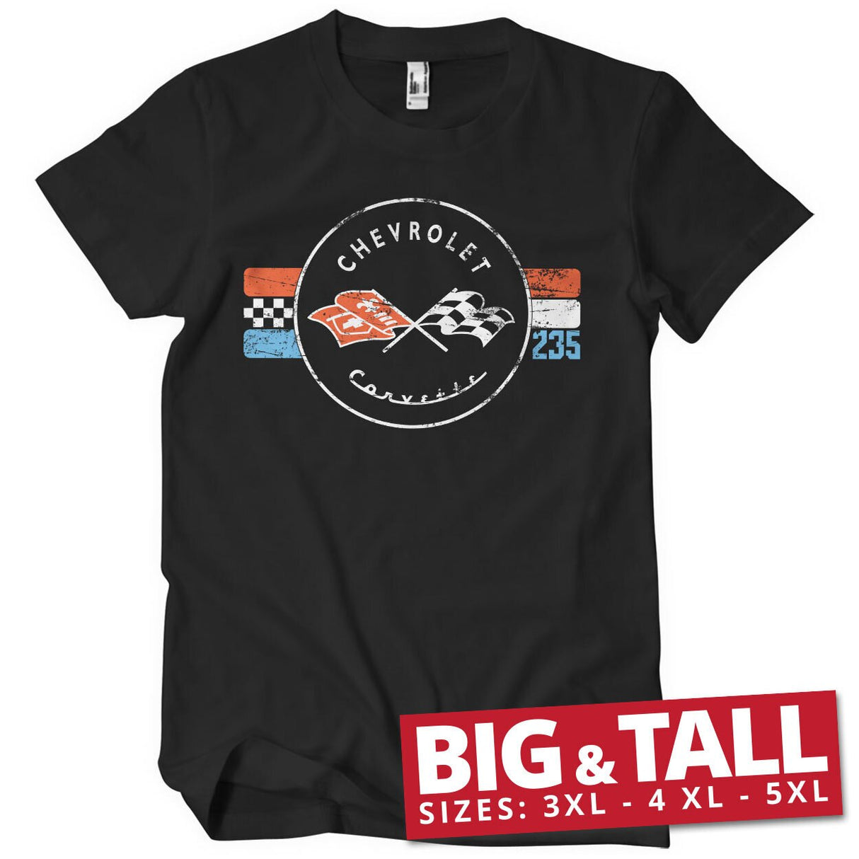 Corvette 235 Retro Big & Tall T-Shirt