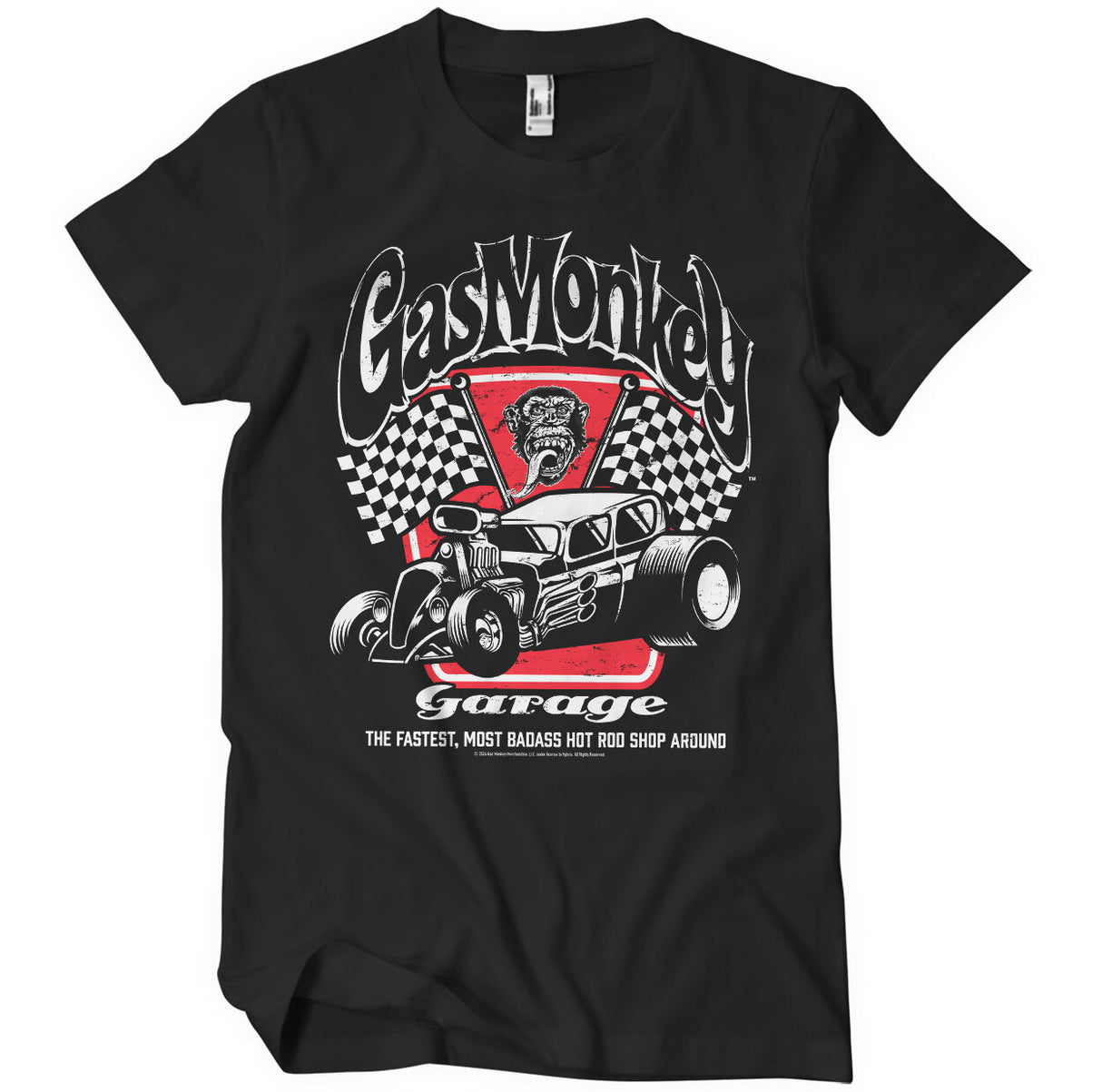 Badass Gas Monkey Garage T-Shirt