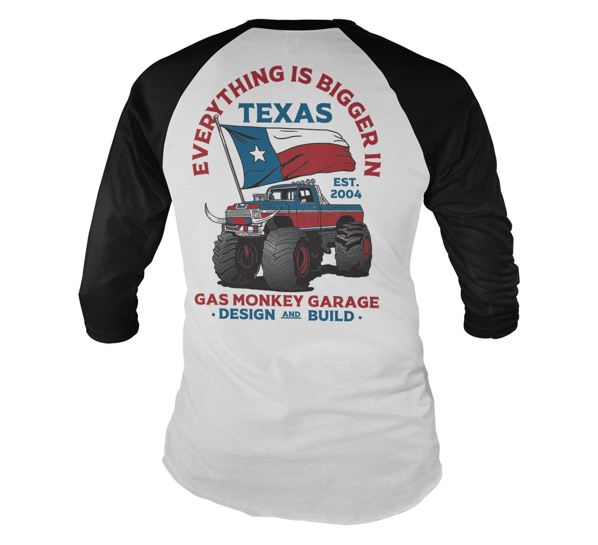 Everything Is Bigger In Texas Baseball Long Sleeve Tee