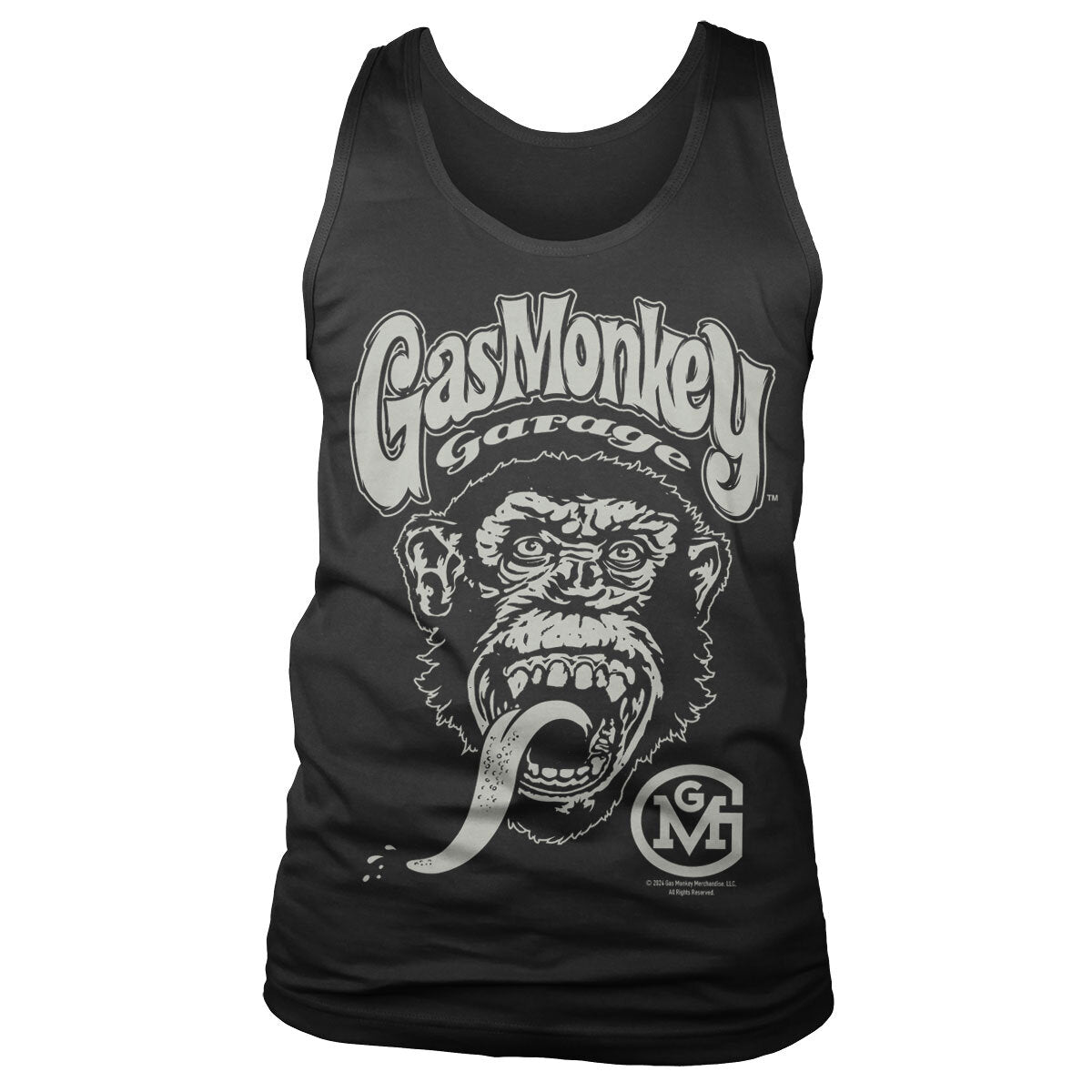 Gas Monkey Garage Big Brand Logo Tank Top