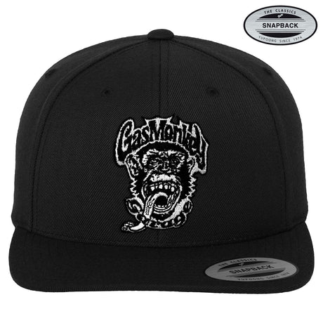 Monkey Logo Patch Snapback Cap