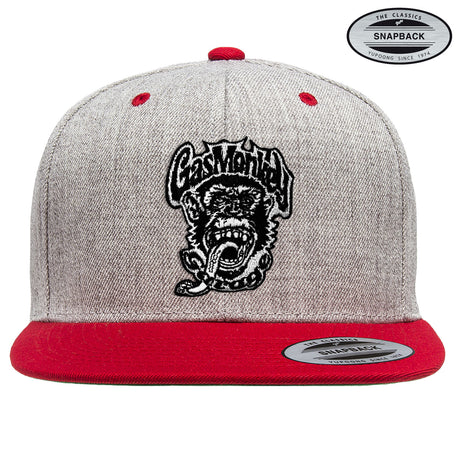 Monkey Logo Patch Snapback Cap