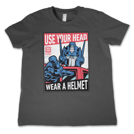 Use Your Head - Wear A Helmet Kids Tee