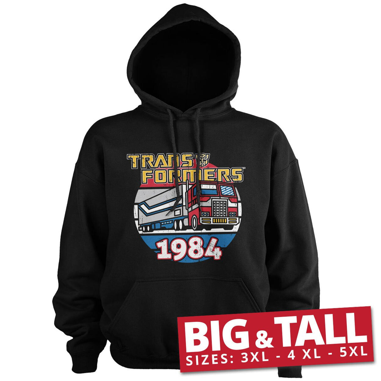 Optimus Prime of 1984 Big & Tall Hoodie