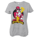 Power Rangers - Red Ranger Pose Girly Tee