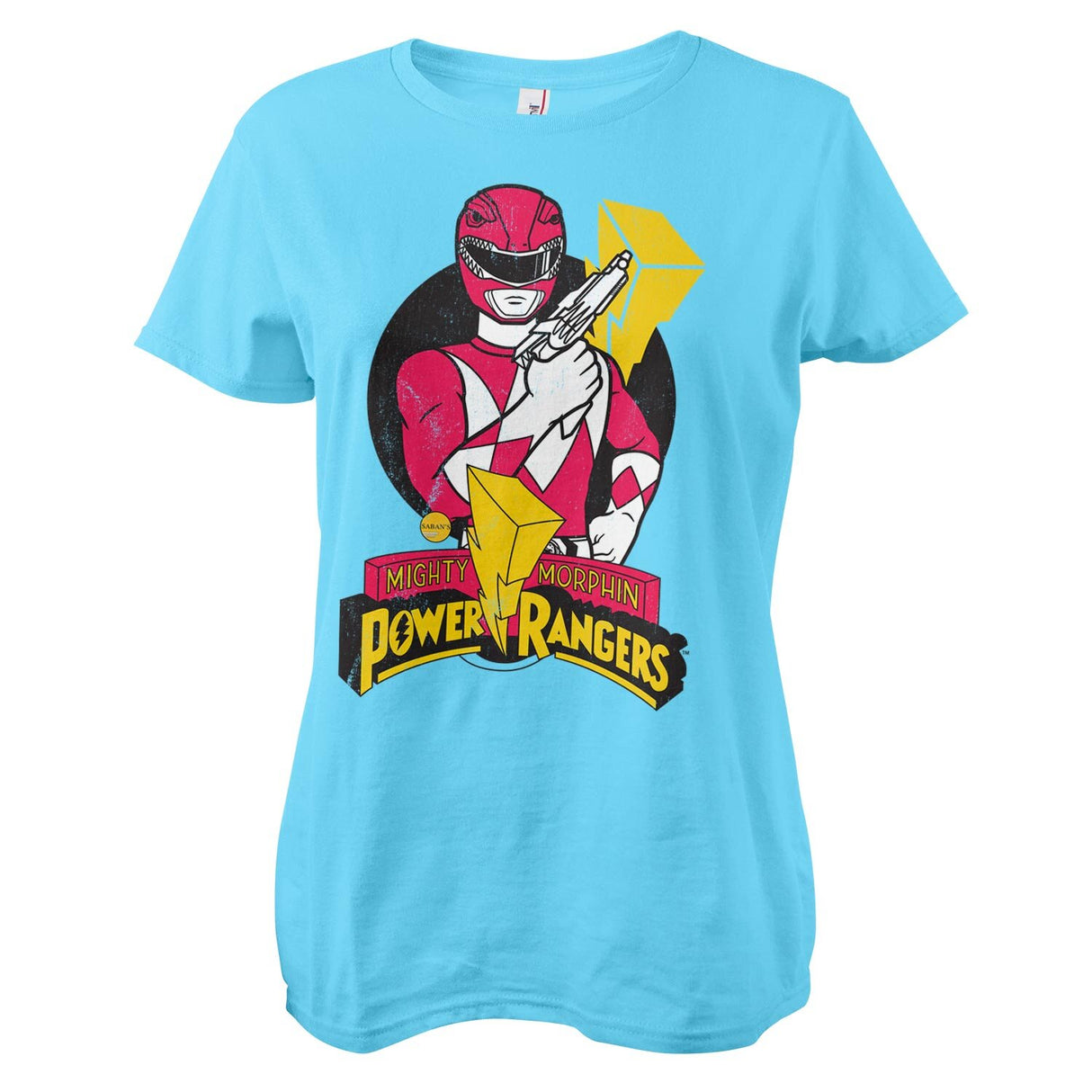 Power Rangers - Red Ranger Pose Girly Tee