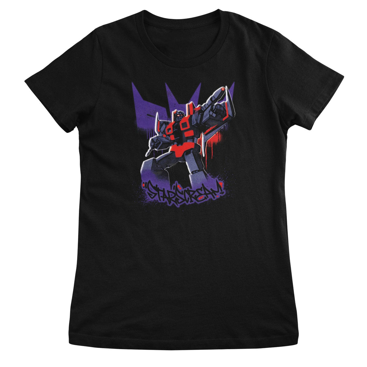 Starscream Graffiti Girly Tee