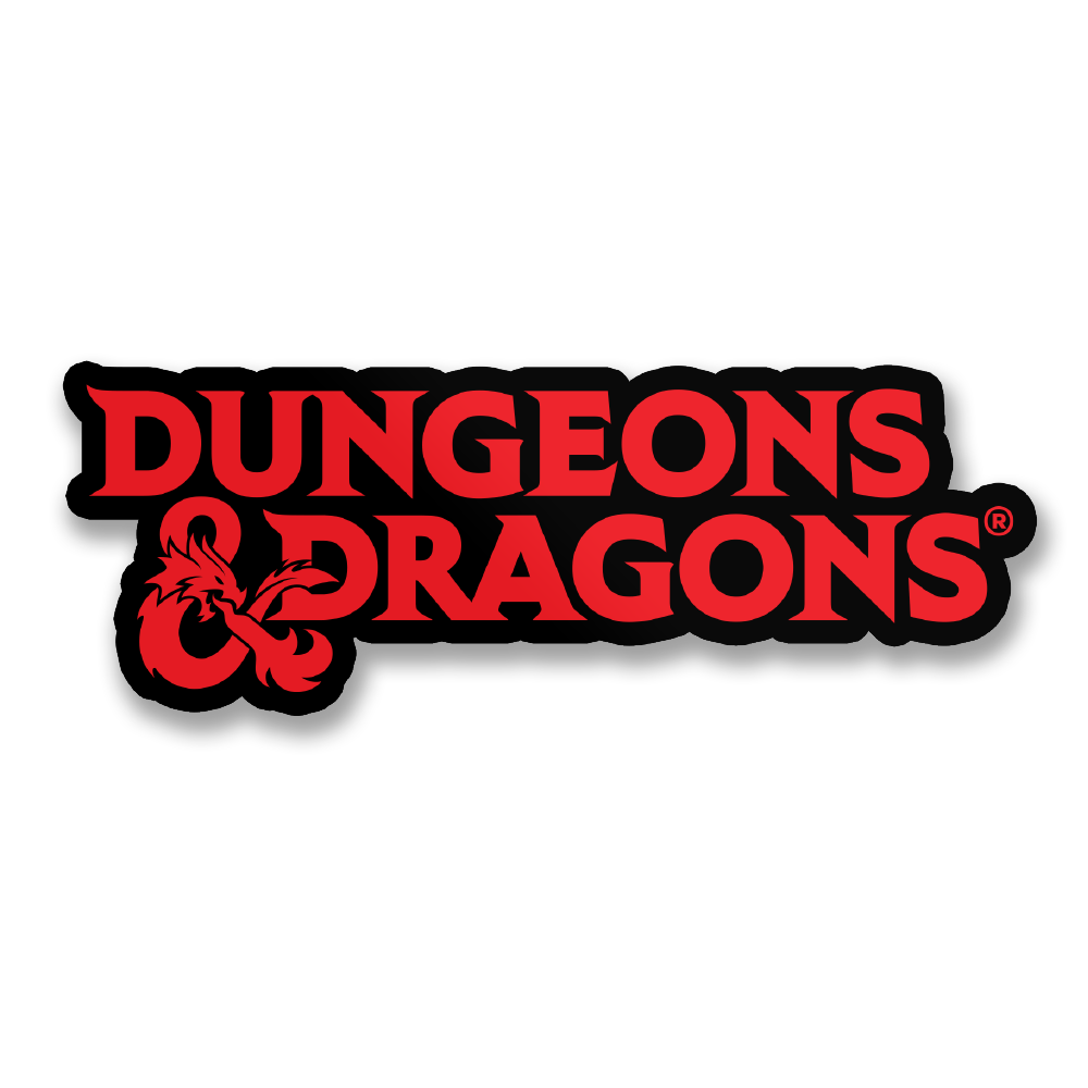 Dungeons & Dragons Logo Sticker