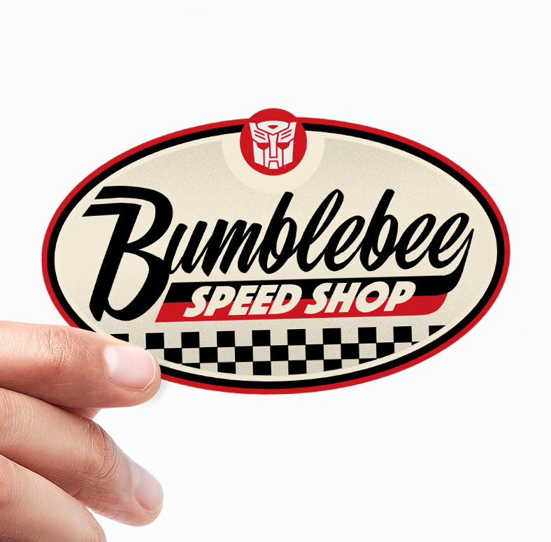 Bumblebee Speed Shop Sticker