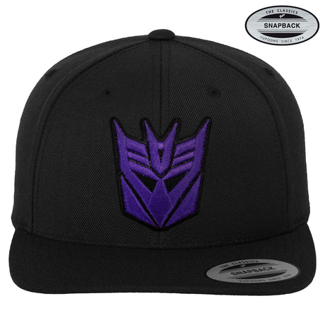 Decepticon 3D Patch Premium Snapback Cap