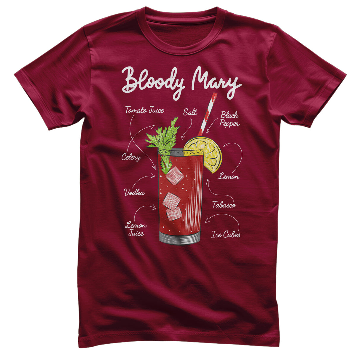 Bloody Mary - Ingredients T-Shirt