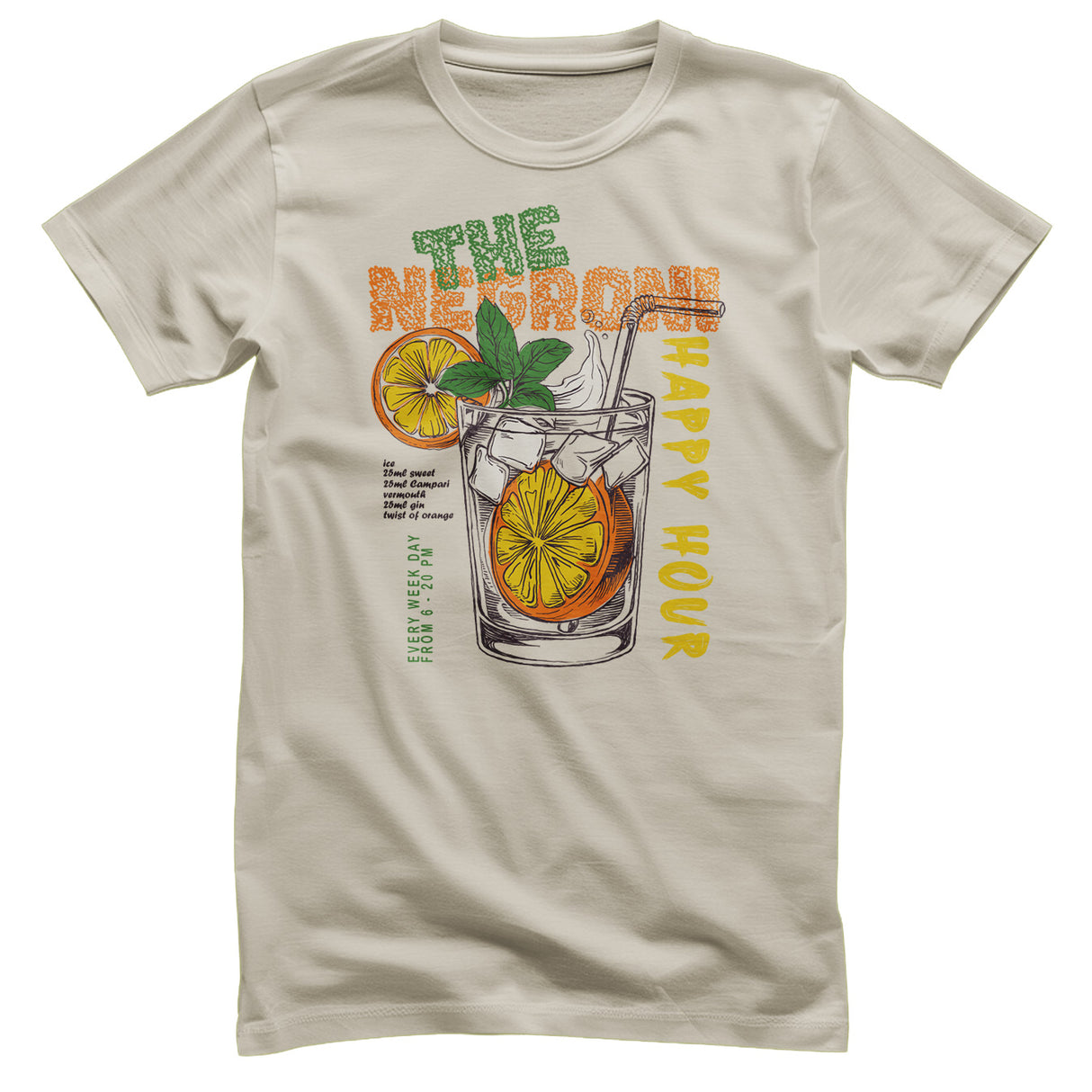 The Negroni Happy Hour T-Shirt