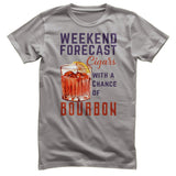 Weekend Forecast - Cigars & Bourbon T-Shirt