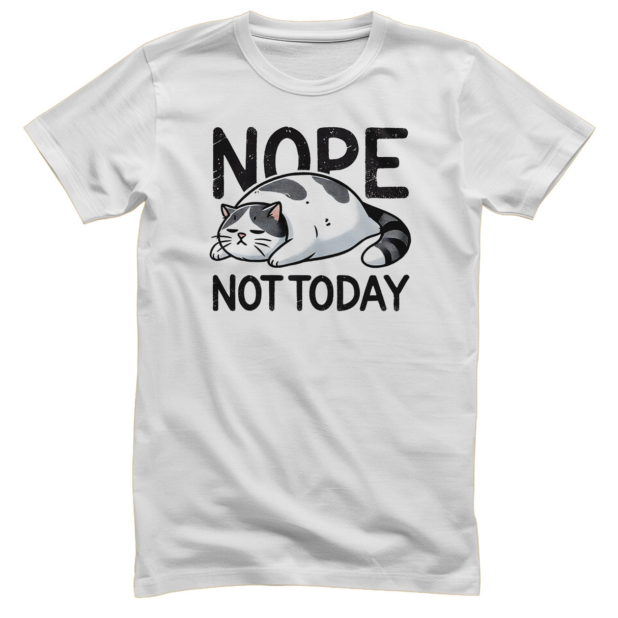 Lazy Cat - Nope Not Today Tee