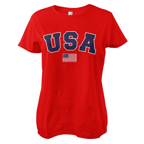 USA Varsity Girly Tee