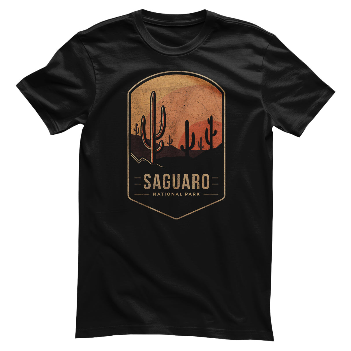 Saguaro Sunset - National Park T-Shirt