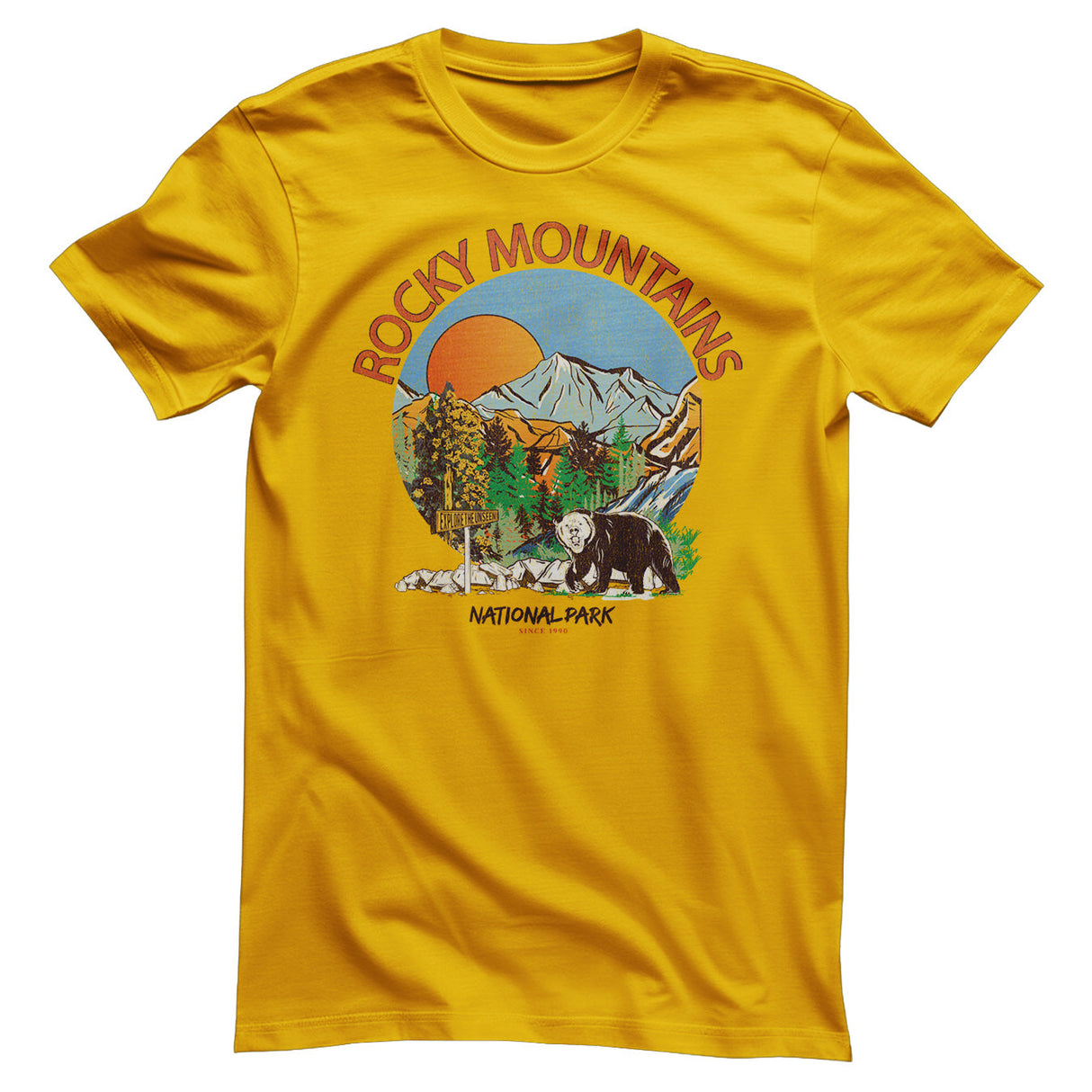 Explore The Unseen at Rocky Mountain T-Shirt