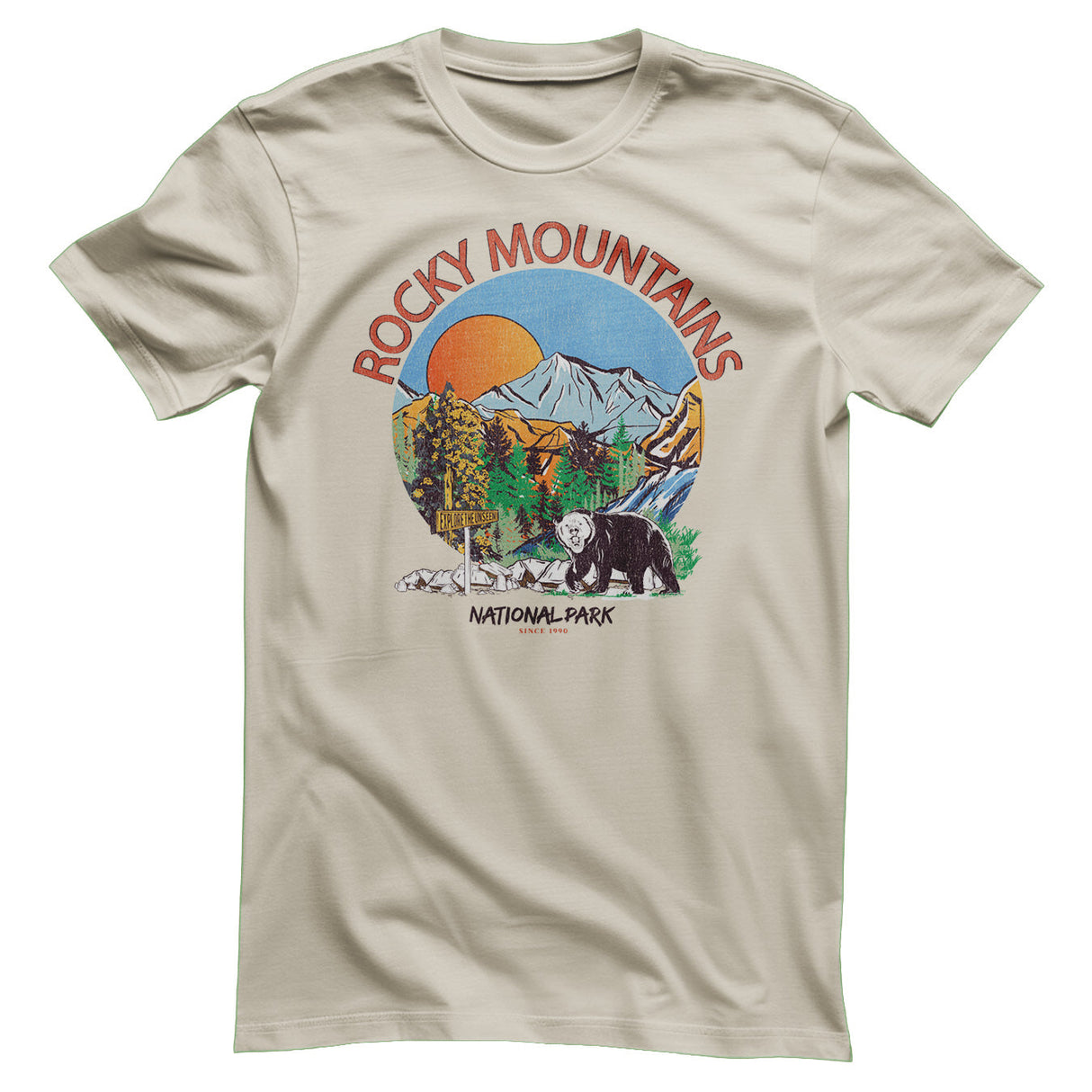 Explore The Unseen at Rocky Mountain T-Shirt