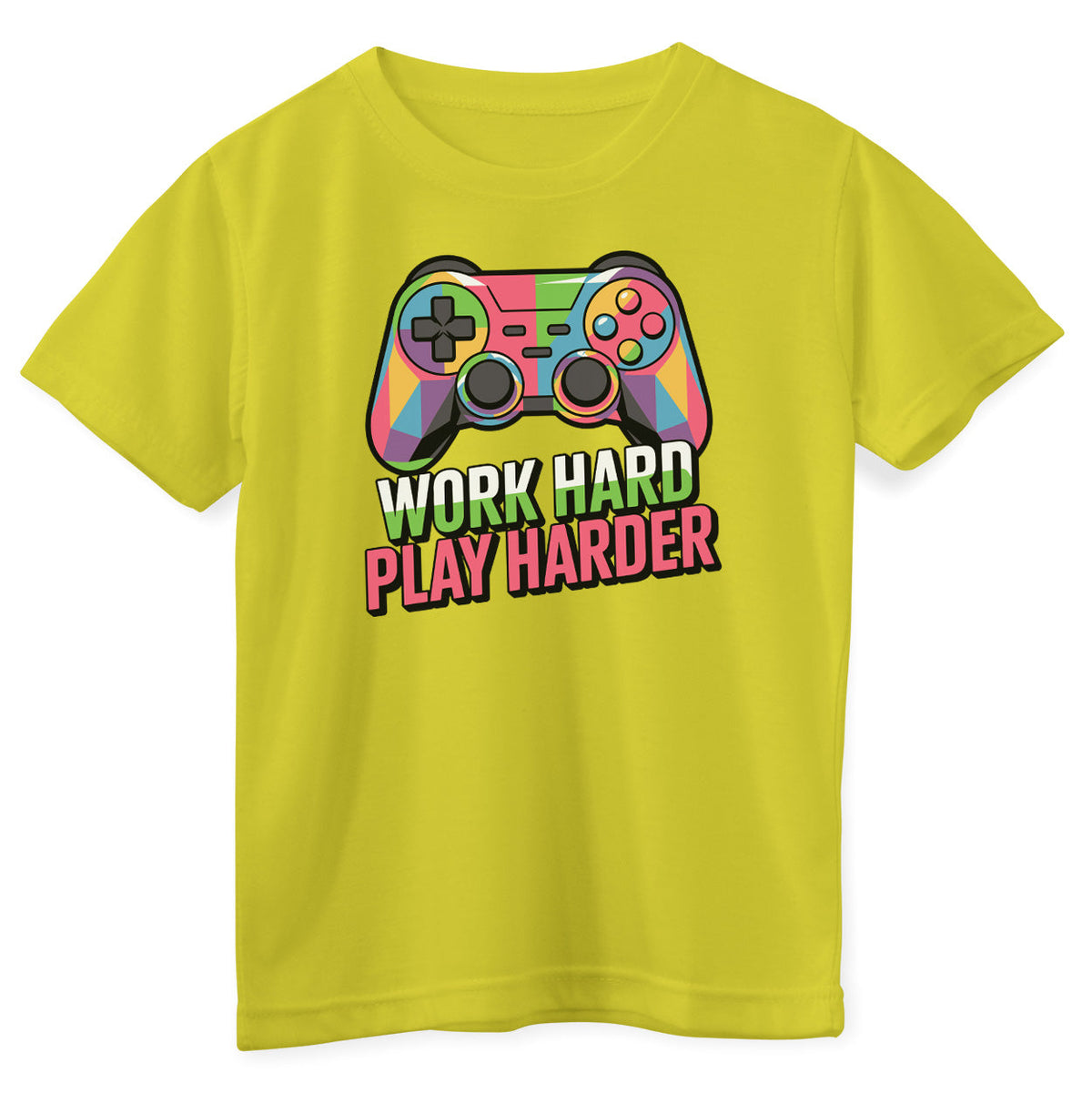 Work Hard - Play Harder Kids Tee