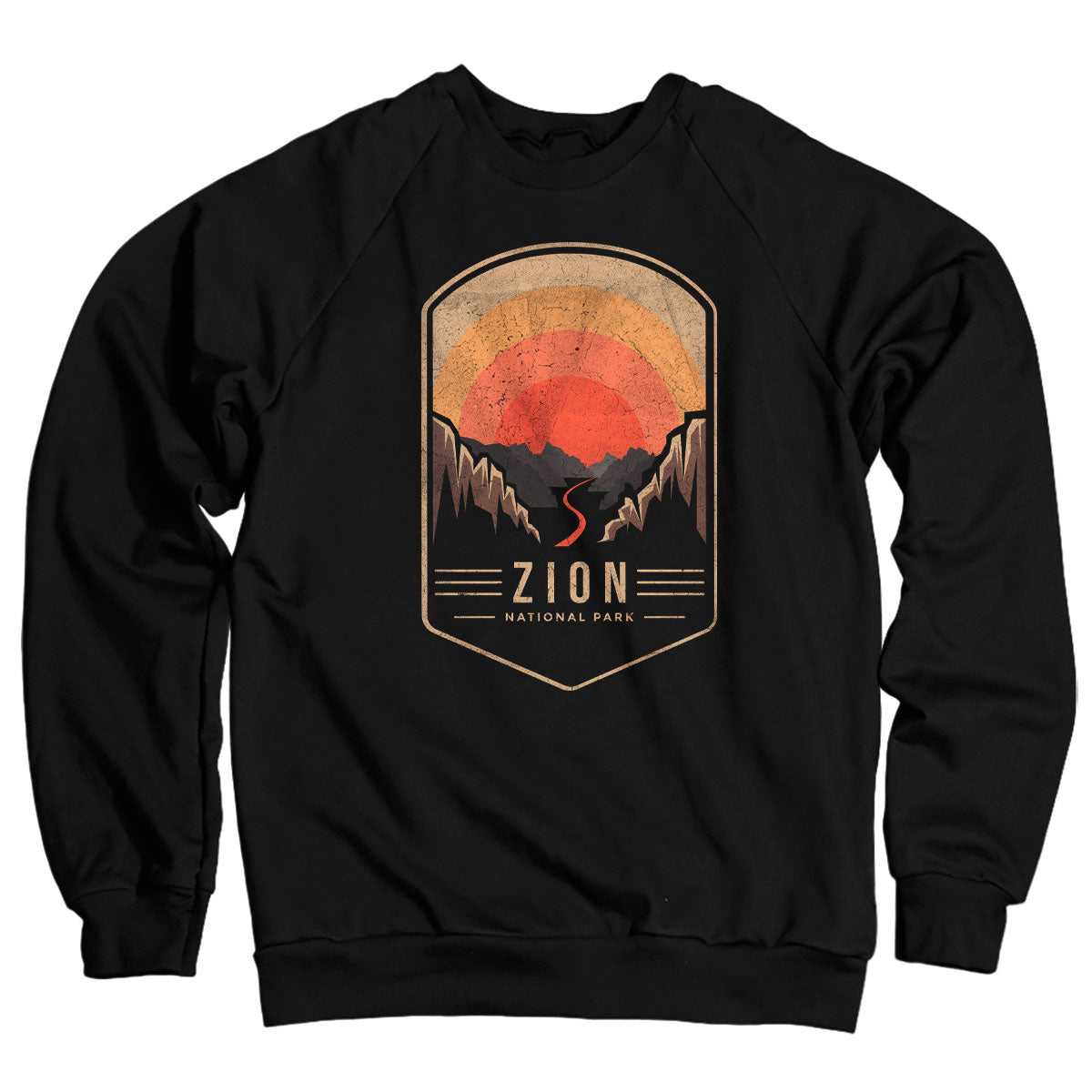 ZION Sunset - National Park Sweatshirt