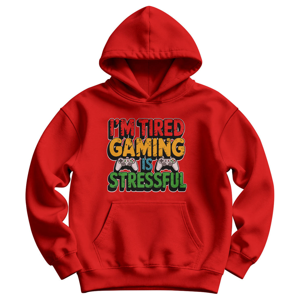 I'm Tired - Gaming Is Stressful Kids Hoodie