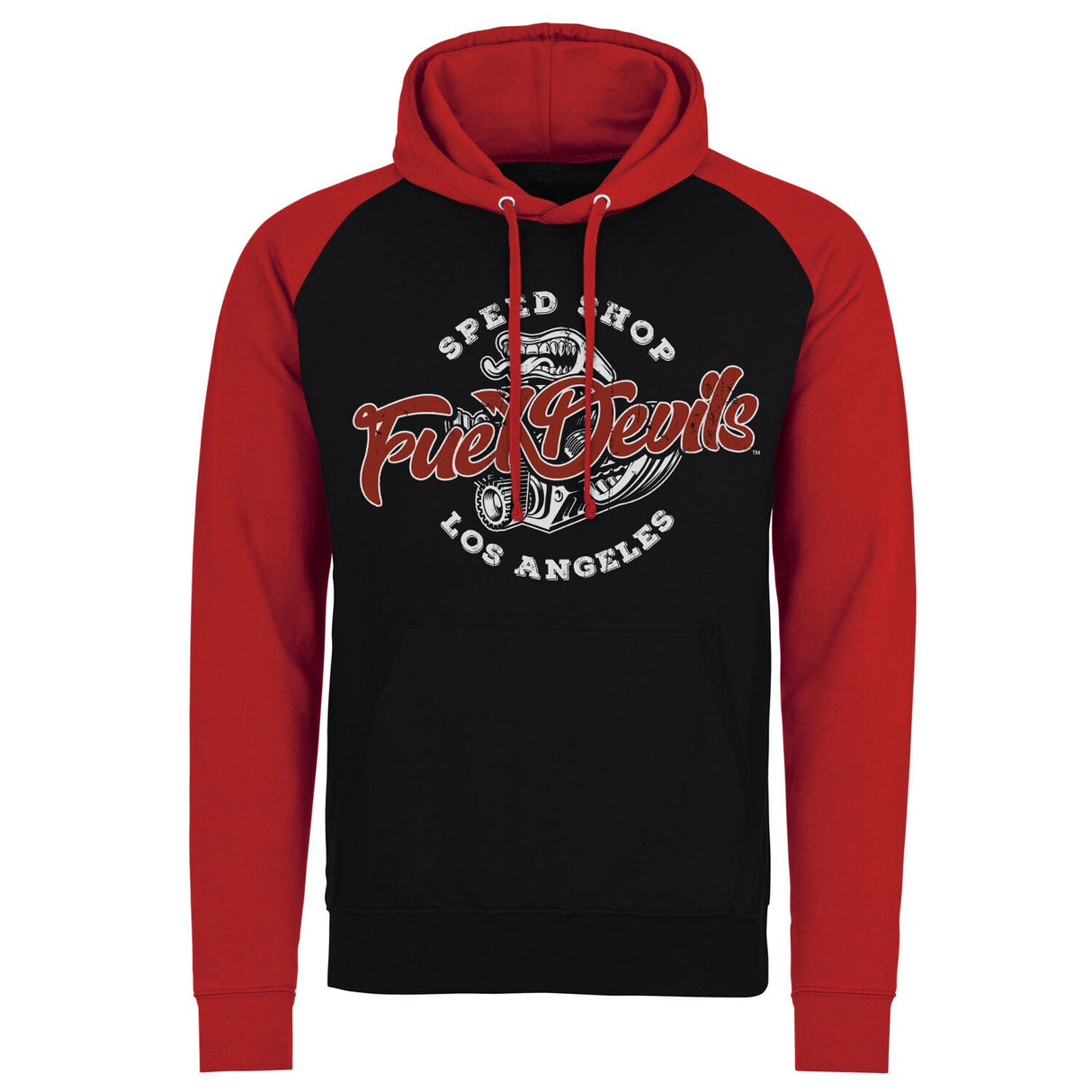 Fuel Devils Speed Shop Baseball Hoodie