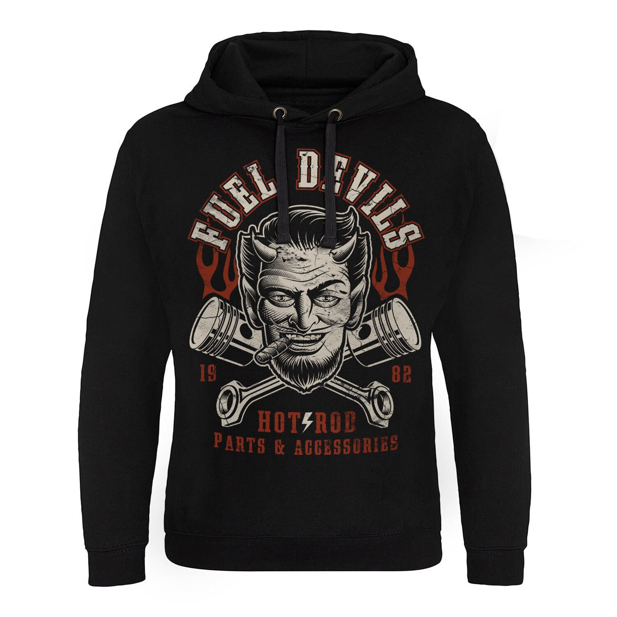 Fuel Devils Satans Pistons Epic Hoodie