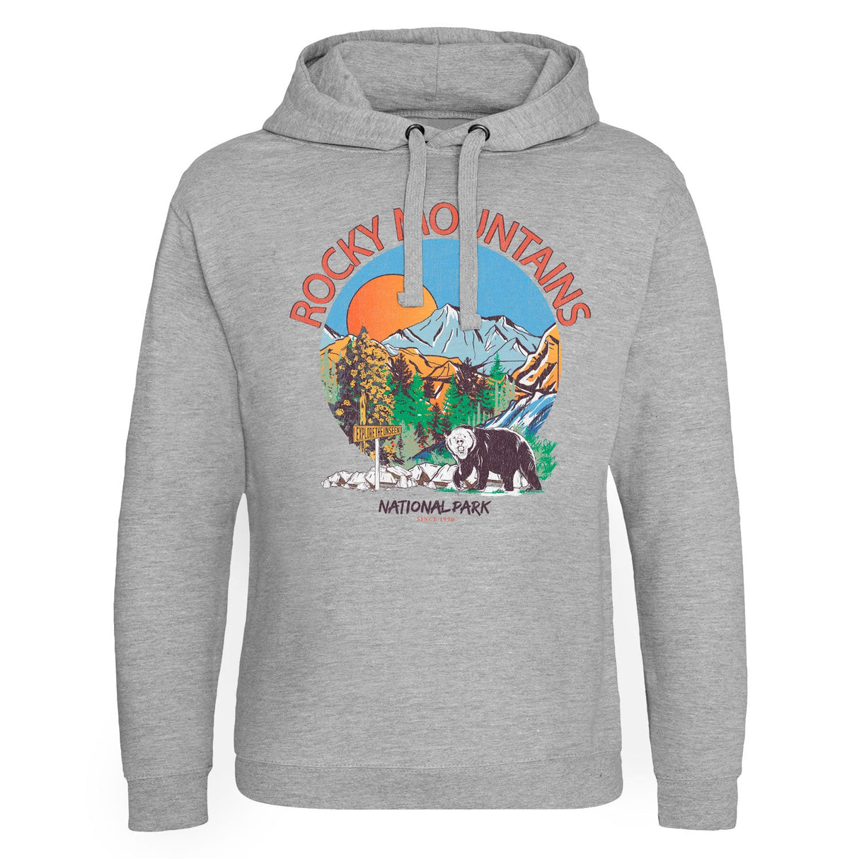 Explore The Unseen at Rocky Mountain Epic Hoodie