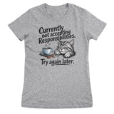 Not Accepting Responsibilities Top