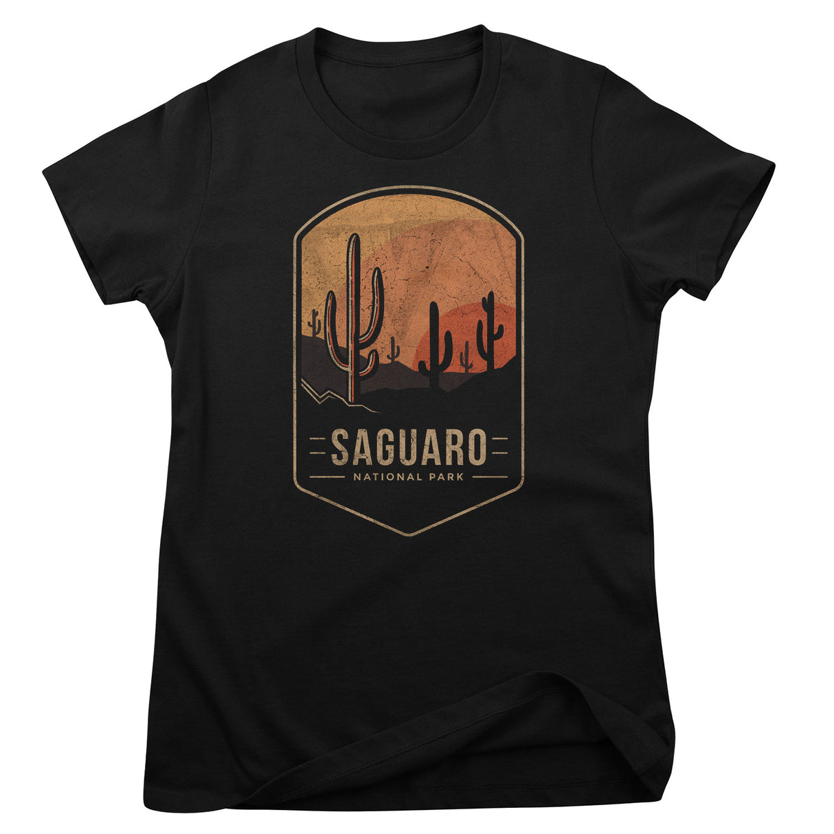 Saguaro Sunset - National Park Girly Tee