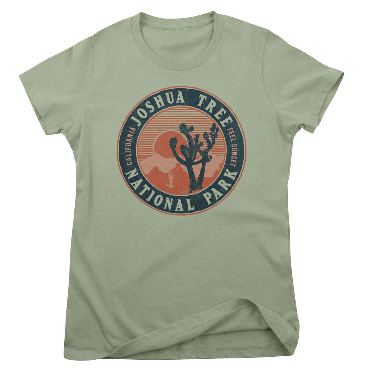 Joshua Tree Sunset - National Park Girly Tee
