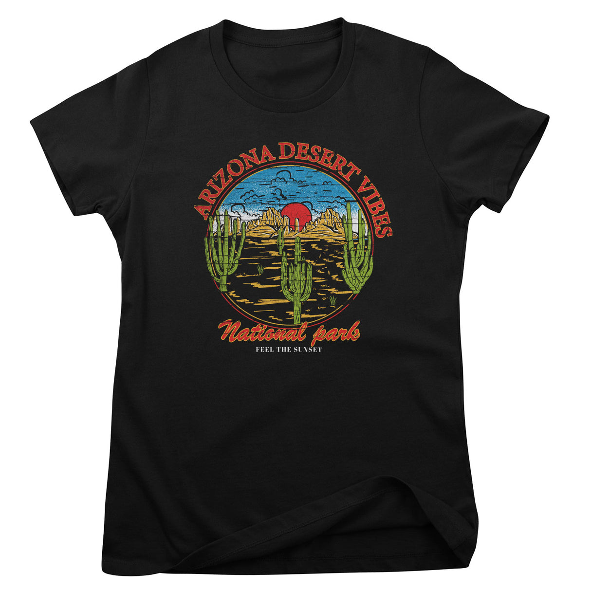 Arizona Desert Vibes Girly Tee