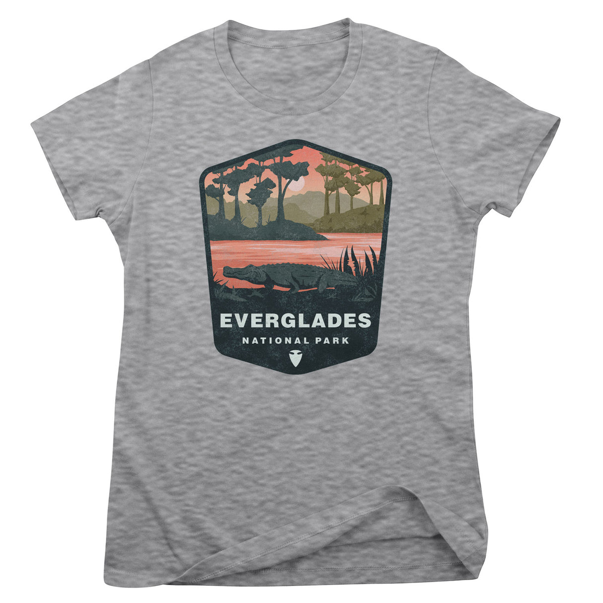 Everglades National Park Emblem Girly Tee