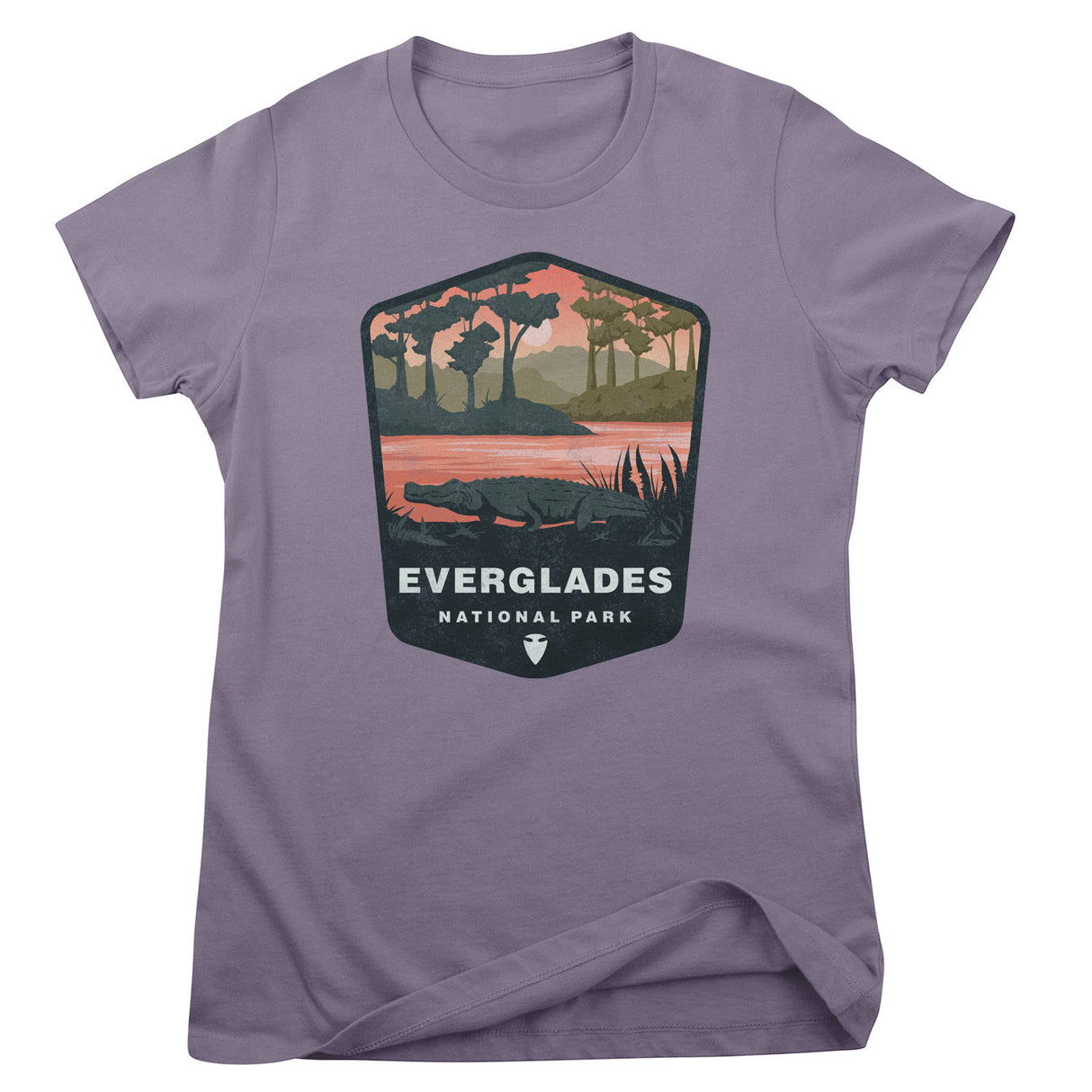 Everglades National Park Emblem Girly Tee