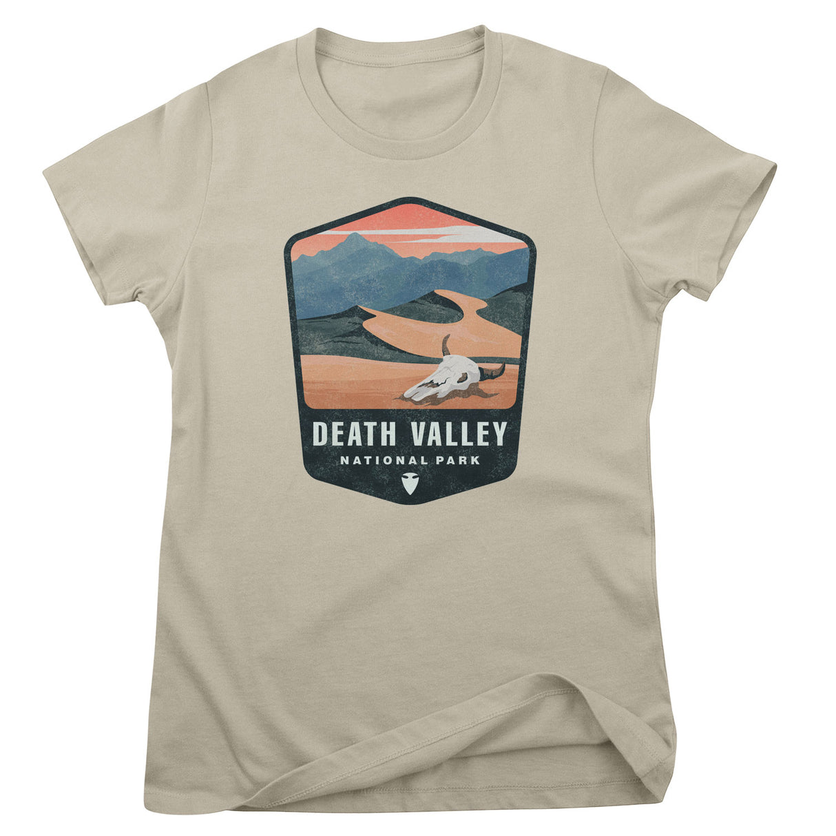 Death Valley National Park Emblem Girly Tee