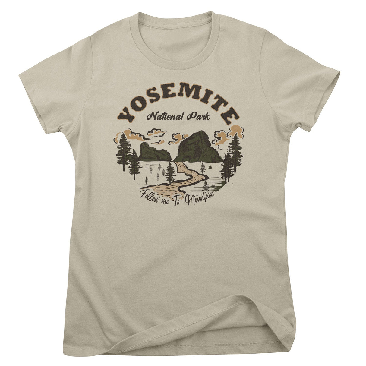 Yosemite National Park Girly Tee