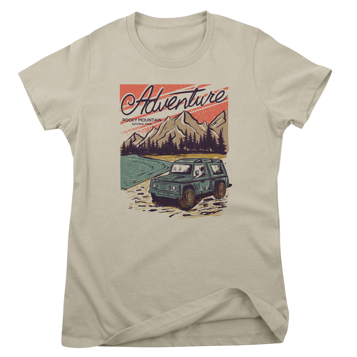 Adventures on Rocky Mountain Park Girly Tee