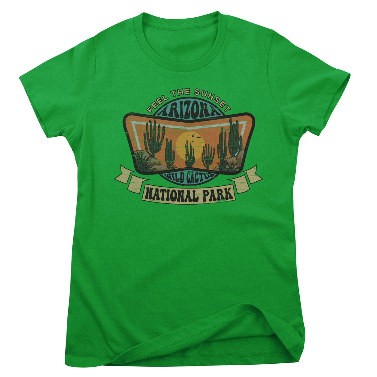 Arizona Wild Cactus National Park Girly Tee