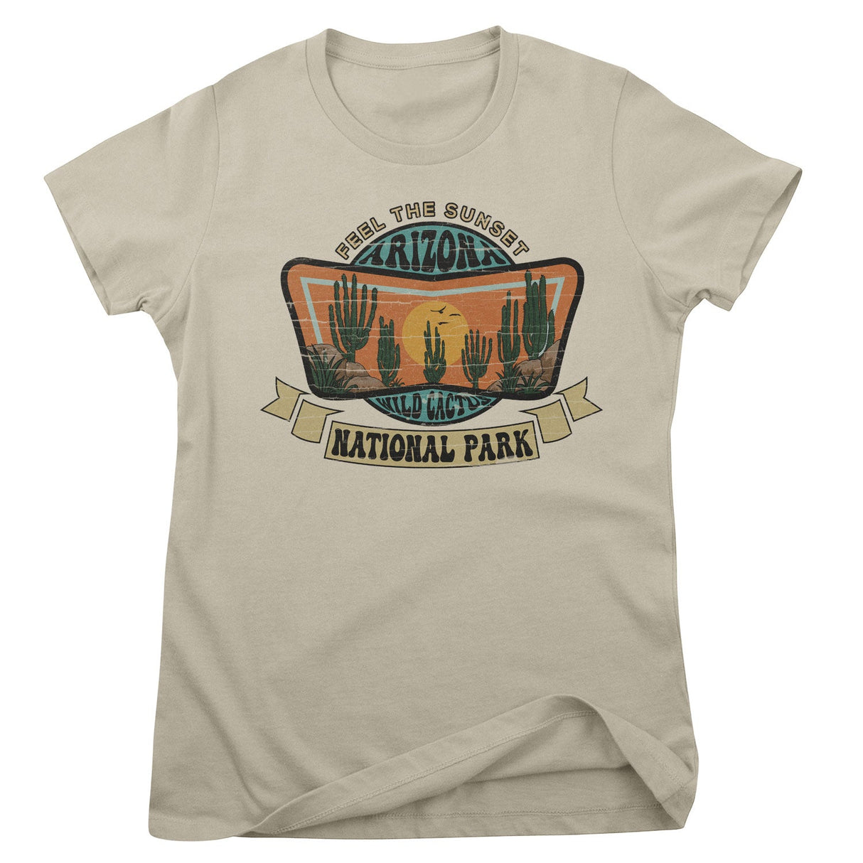 Arizona Wild Cactus National Park Girly Tee