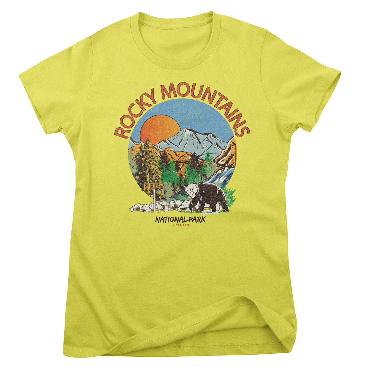 Explore The Unseen at Rocky Mountain Girly Tee