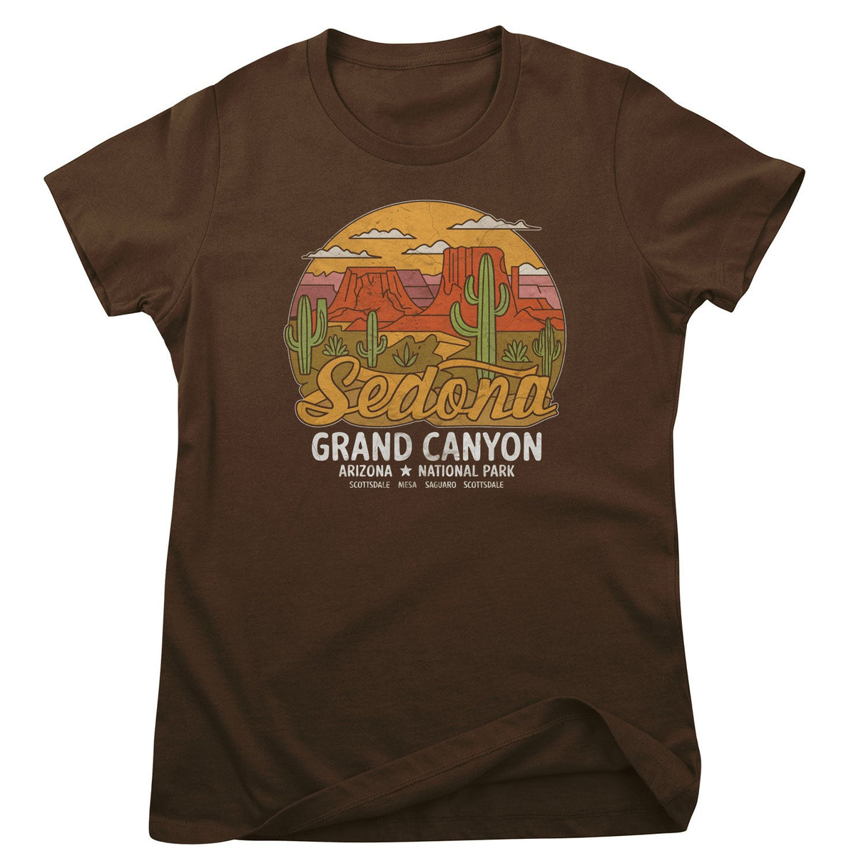 Sedona National Park Girly Tee