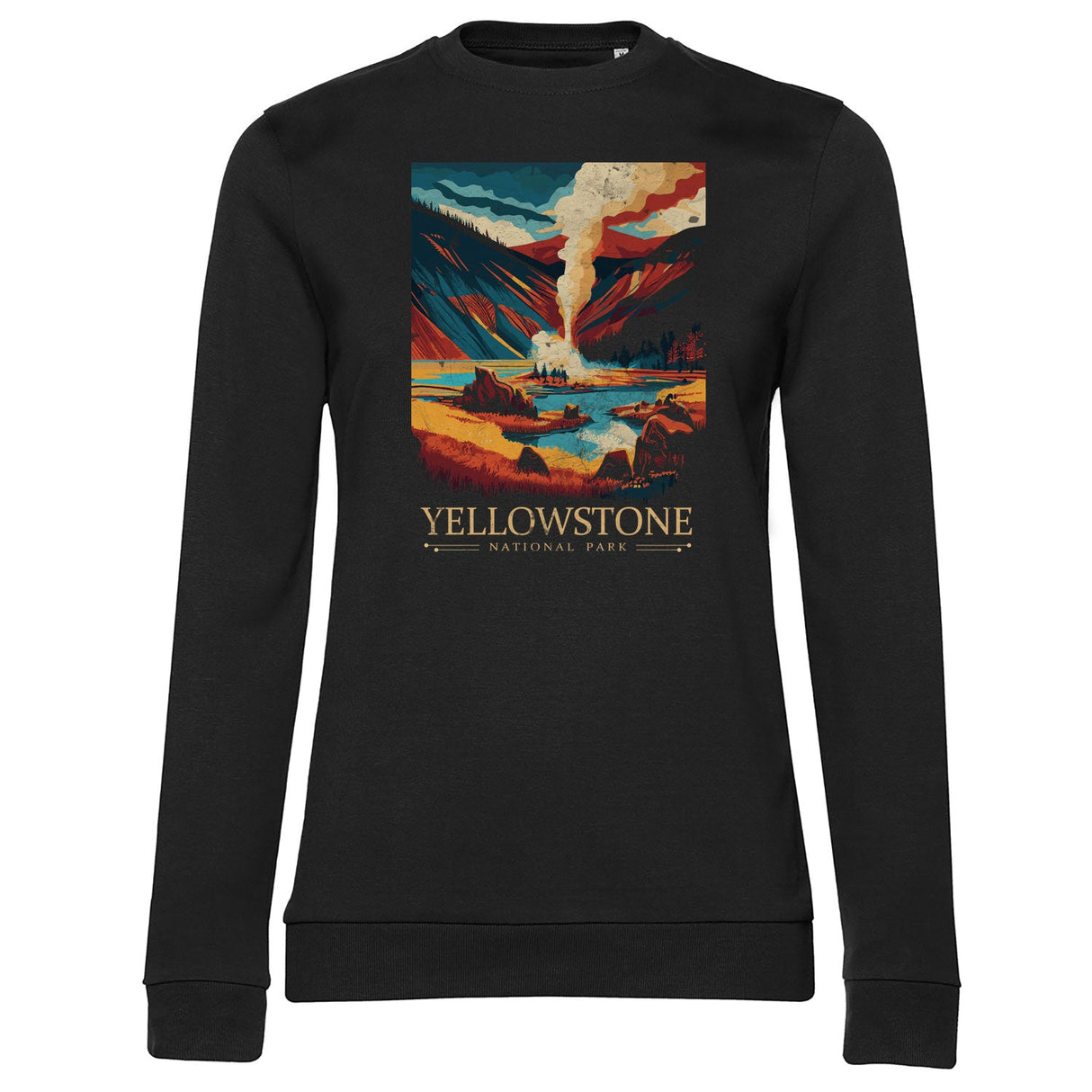 Yellowstone Distressed Art Girly Sweatshirt
