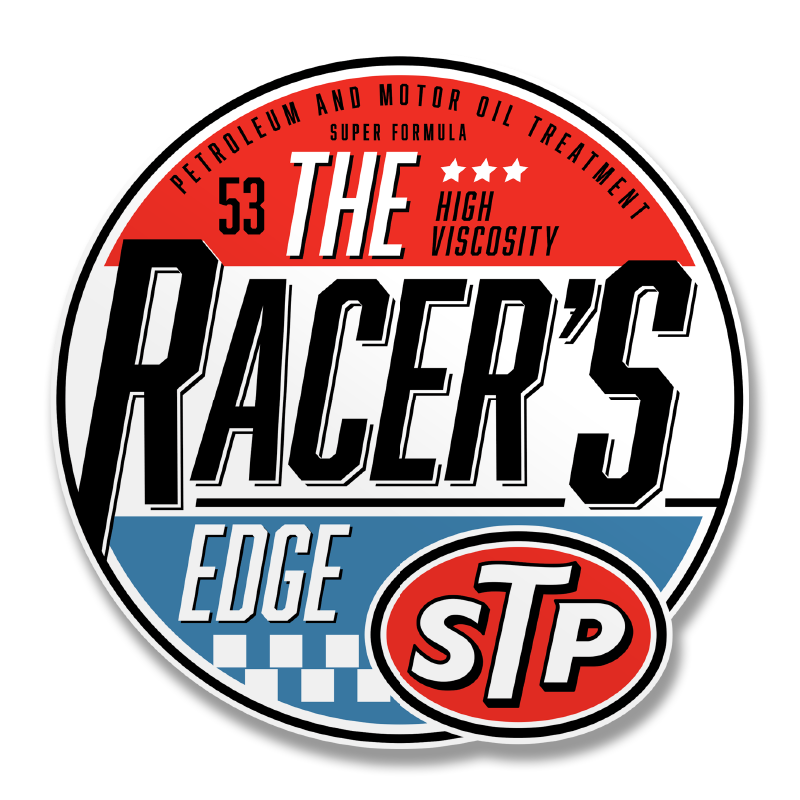 STP - The Racer's Edge Sticker – Shirtstore