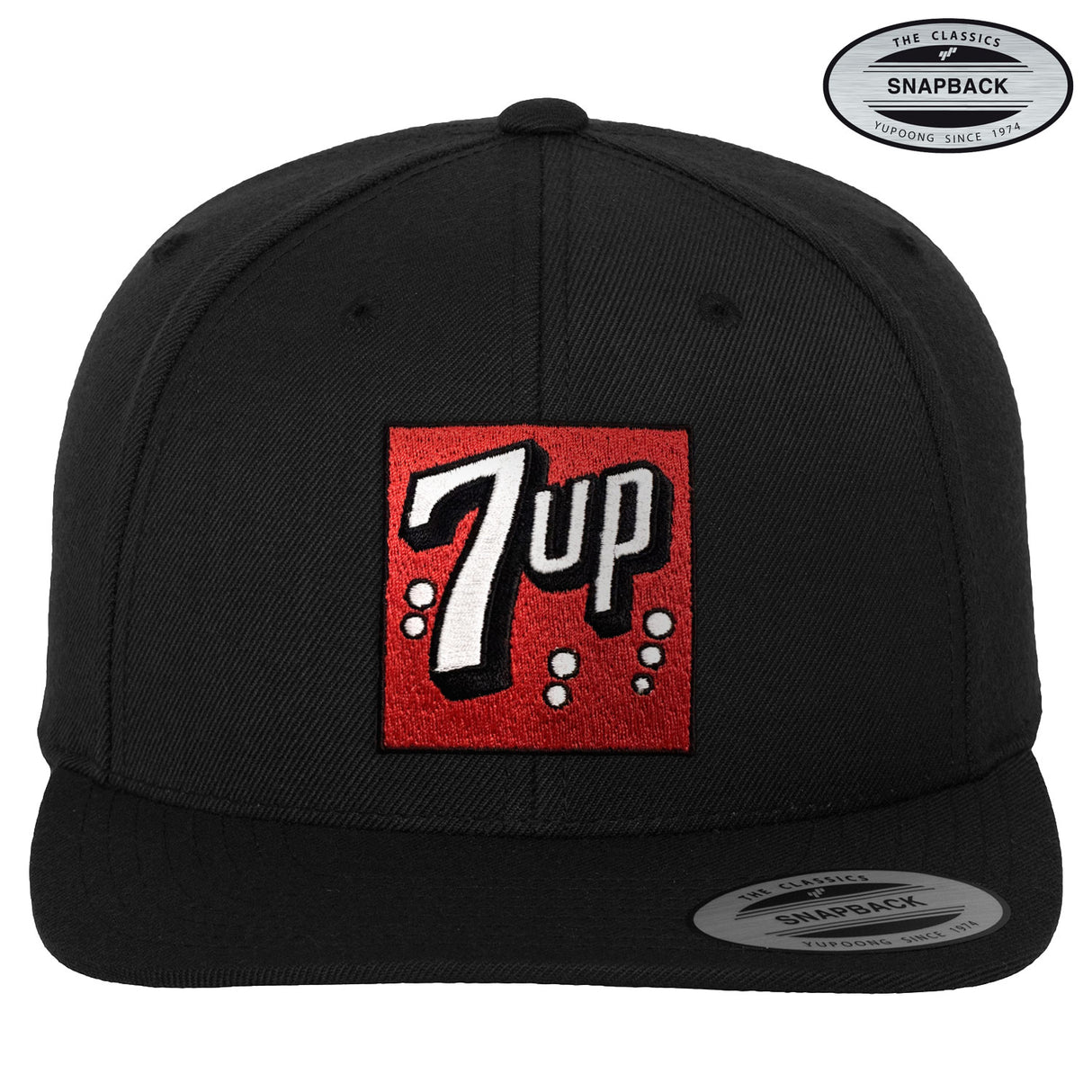 7UP Retro Logo Patch Snapback Cap