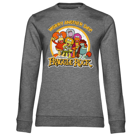 Fraggle Rock - Worry Another Day Girly Sweatshirt