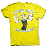 Popeye - These Guns Are Loaded T-Shirt