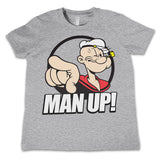 Popeye - Man Up! Kids T-Shirt